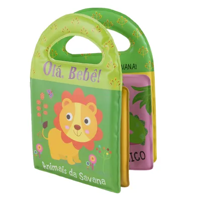 Livro De Banho Ciranda Cultural Animais Da Savana Livro De Banho Ciranda Cultural Animais Da Savana